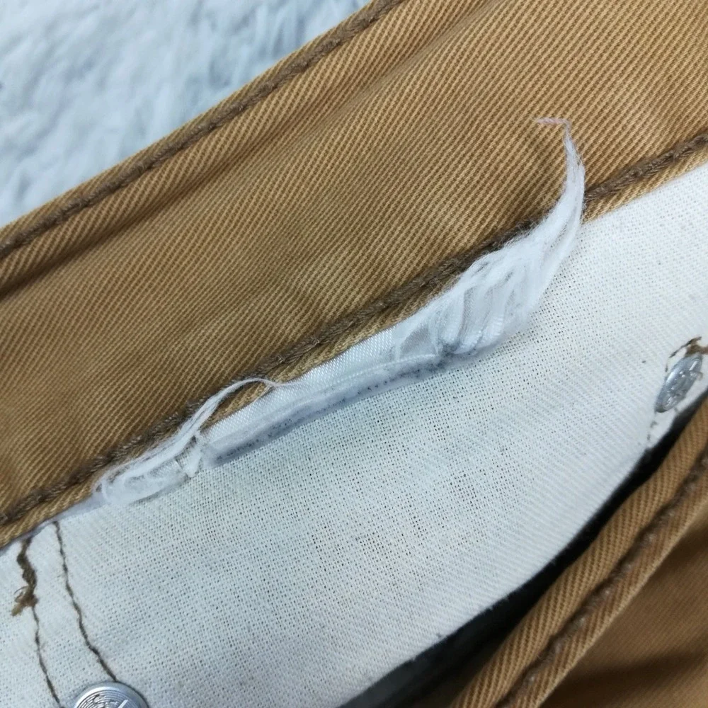 Levi's Mens Jeans 514‎ Straight Leg Regular Fit Brown Soft Washed Twill 33x32